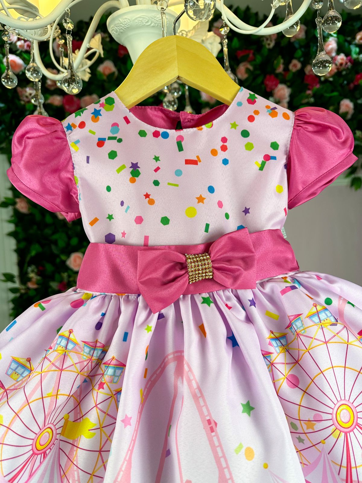 Vestido Tematicos Luxo Cinderela - BELLI KIDS ATACADO