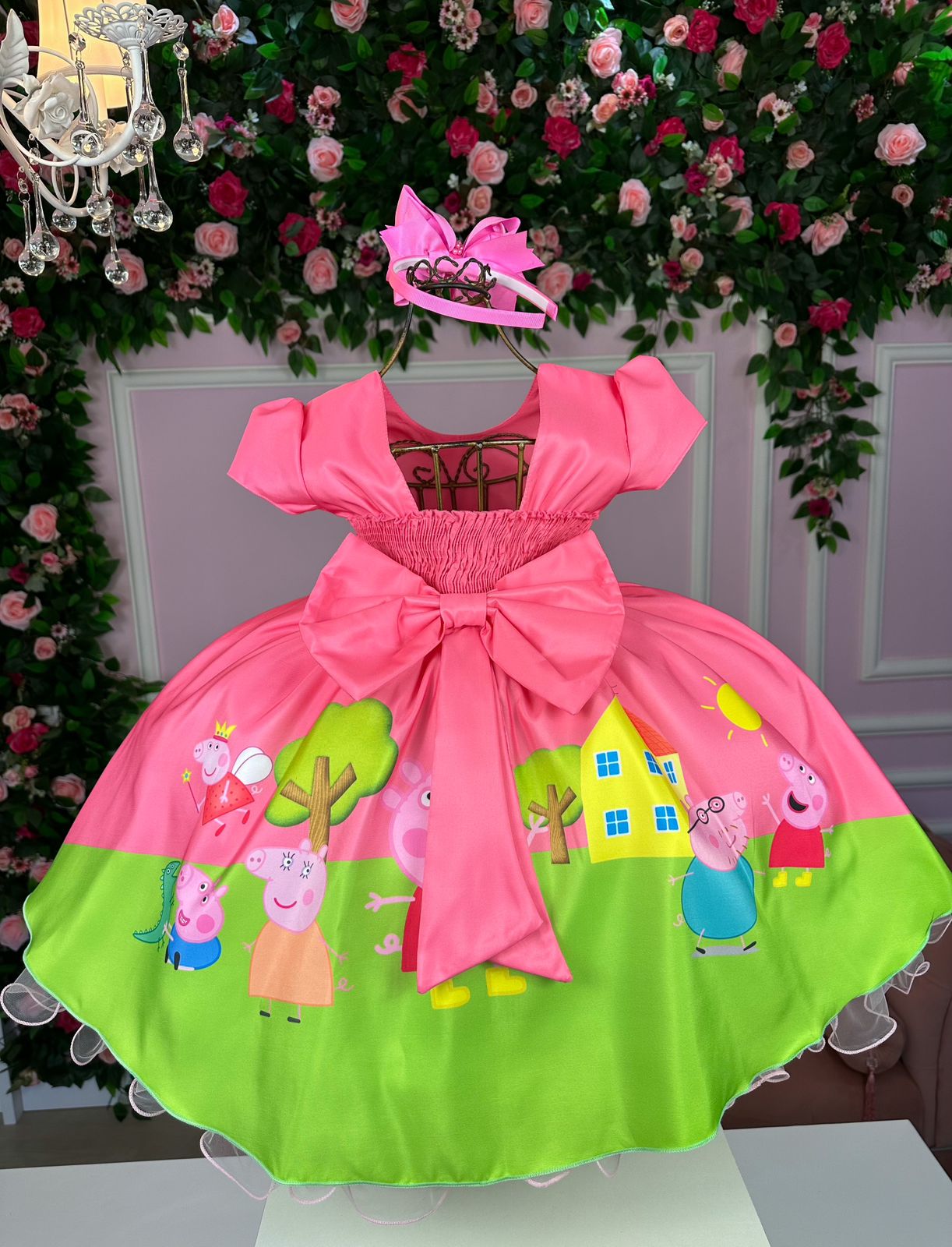 Vestido Infantil Temáticos da Gigi Princesa Sofia