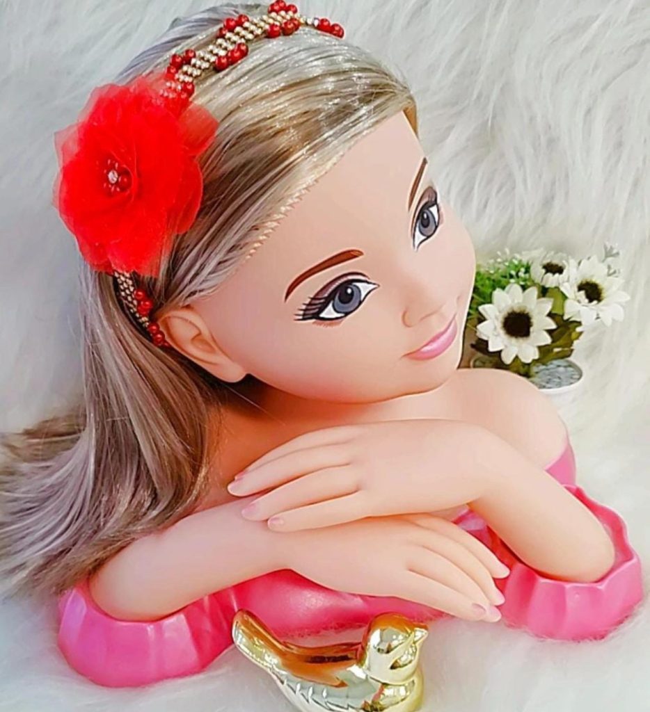 Faixa Belli Flor Vermelho