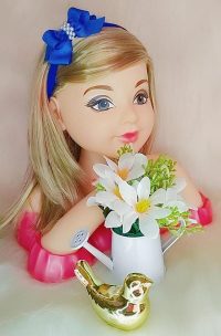 Faixa Belli Lacinho Azul