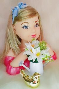 Faixa Belli Lacinho Azul Bebe