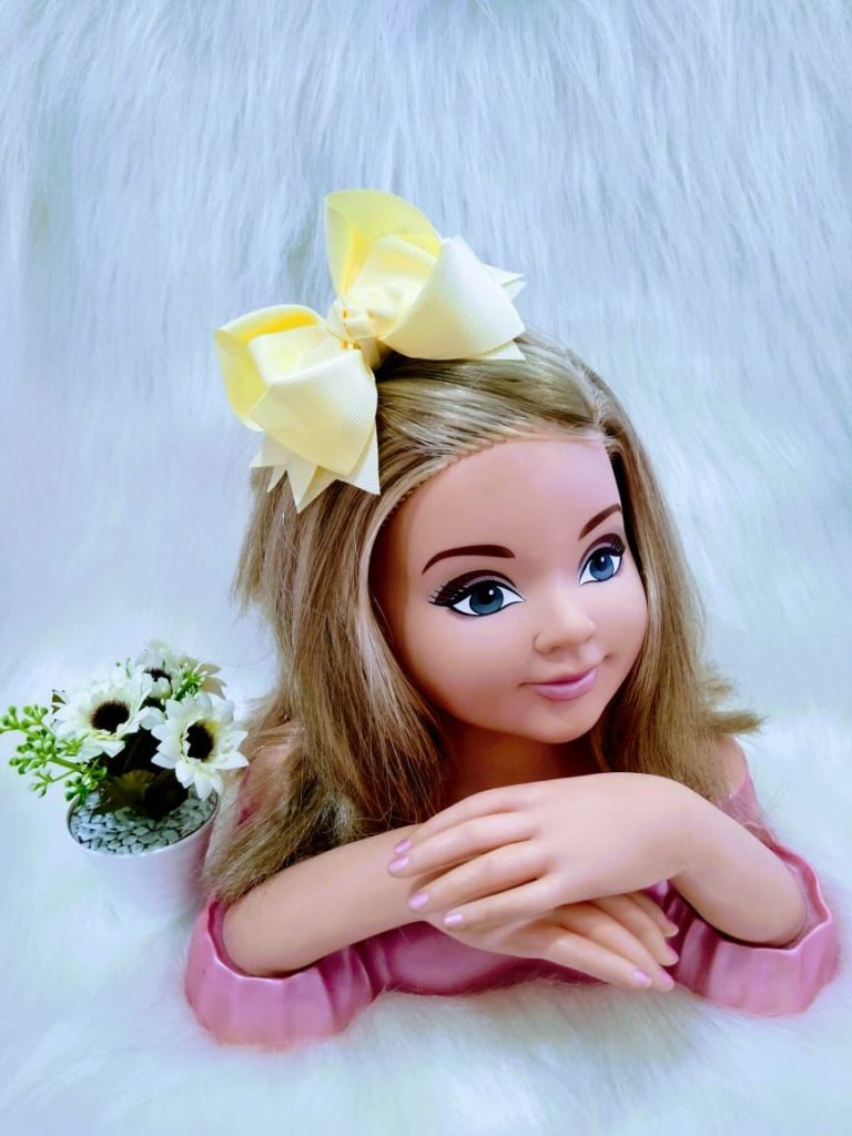 Laço Belli Amarelo Claro