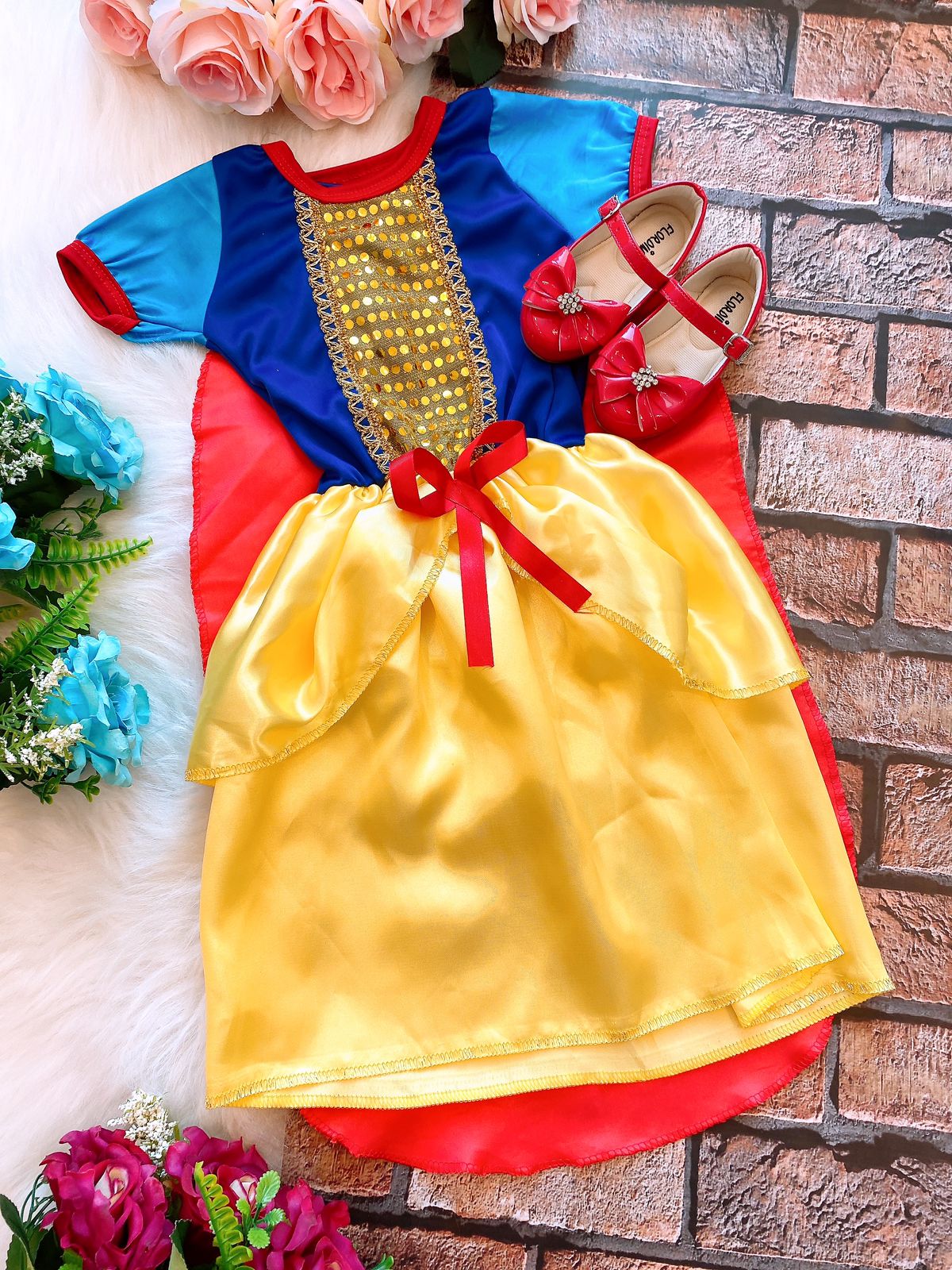 Fantasia Branca De Neve Princesas