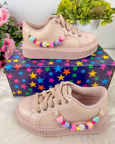Tenis Nilqi Helo Miçangas Rose