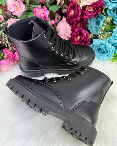 Bota/Coturno Ousadia Preta Adulta