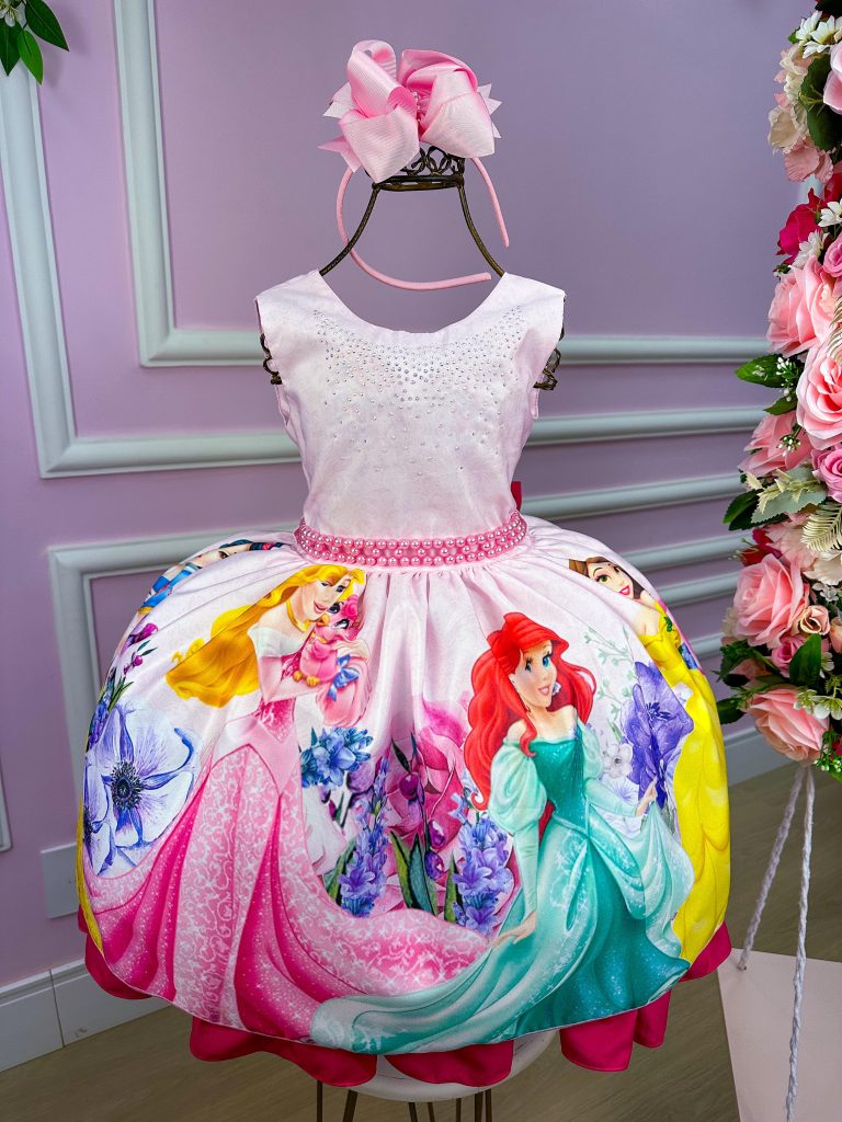 Vestido Tematicos da Miss Princesas Disney