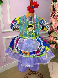 Vestido Junino Boneca Lara