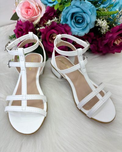 Sandalia Flor Di Mila Mariana Branca