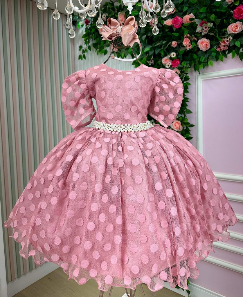Vestido Marie Juvenil Poa Rose