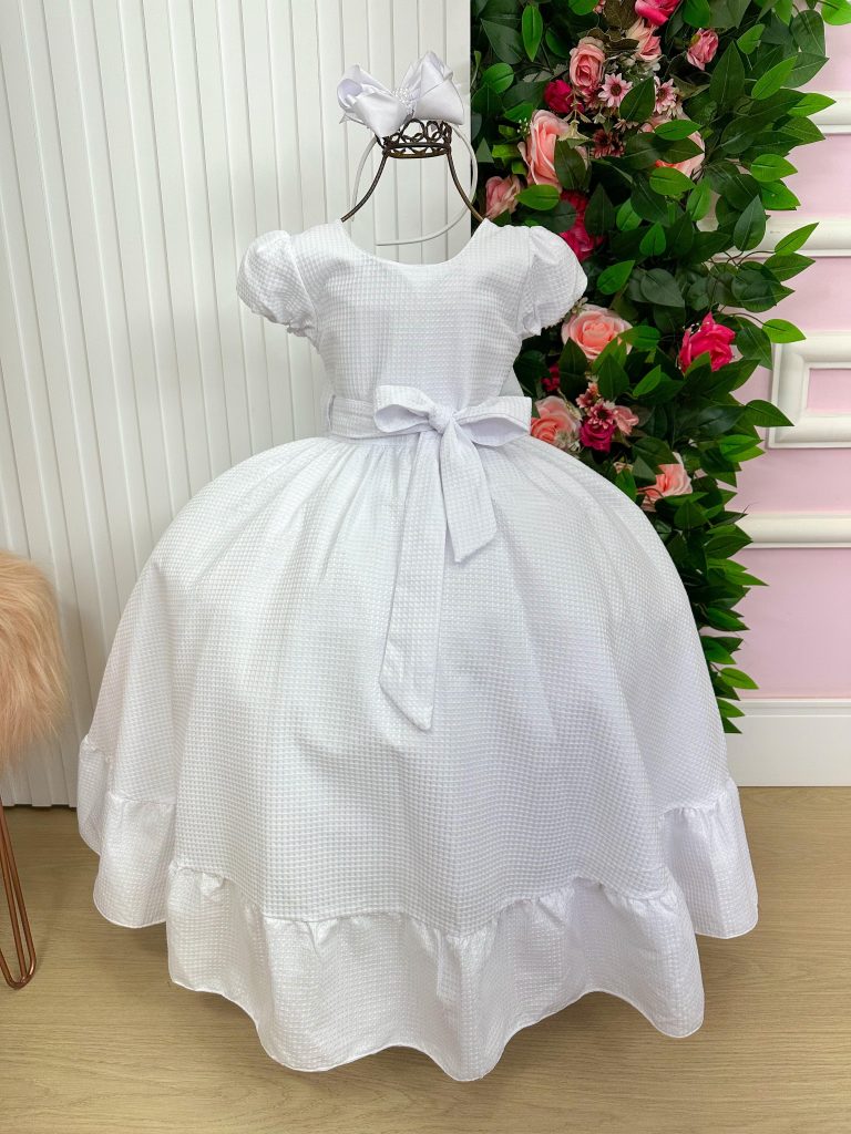 Vestido Giovanella/Giovanela Longo Duda Branco