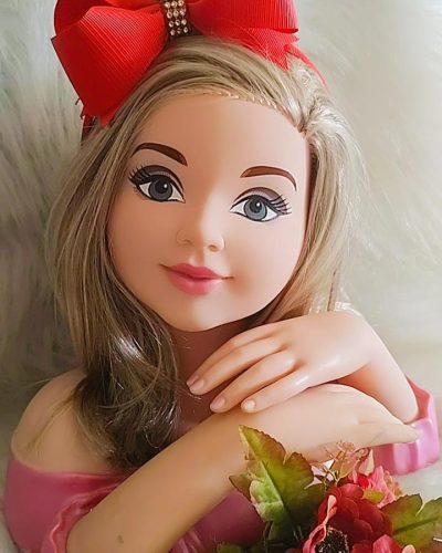 Tiara Belli Vermelha Strass