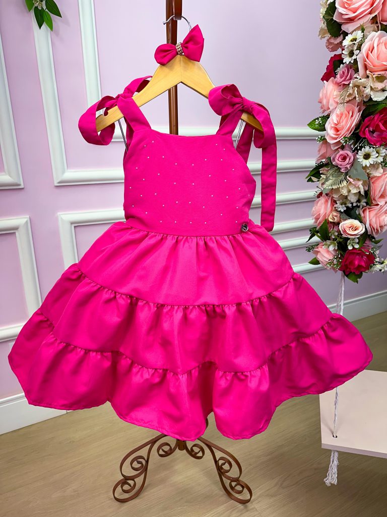 Vestido Blogueirinha Giovana Pink