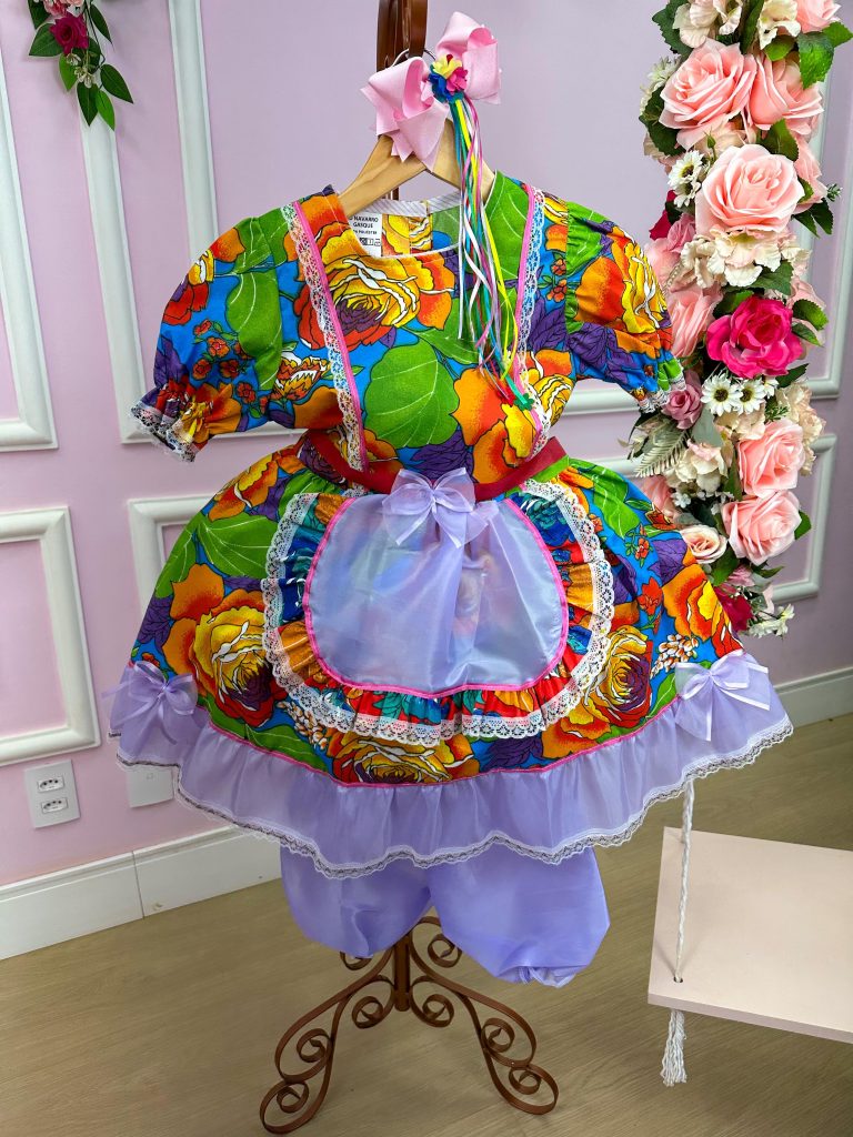 Vestido Junino Tropical Rafinha
