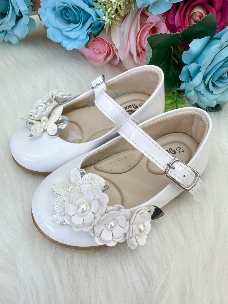 Sapatilha Doce Pe Juju Jardim Encantado Branca Modelo 2