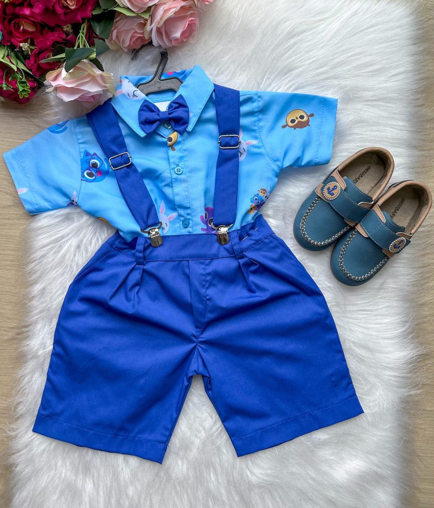 Conjunto Temáticos Meninos Bolofofos – Bolo Fofos Azul Royal