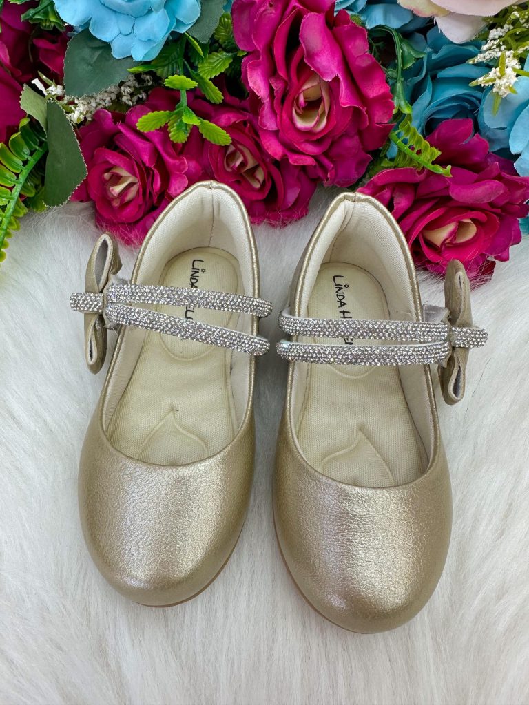 Sapatilha Flor Di MIla Maya Dourada