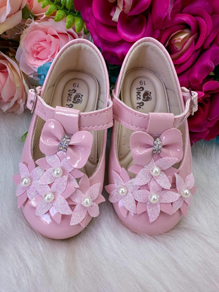 Sapatilha Doce Pe Baby Rosa Bebe