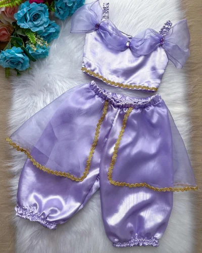 Fantasia Princesa Belli Princesa Jasmine Lilas