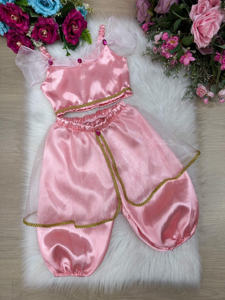 Fantasia Princesa Belli Princesa Jasmine Rosa