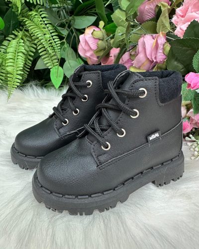 Bota/Coturno Masculina Nilqi Preto