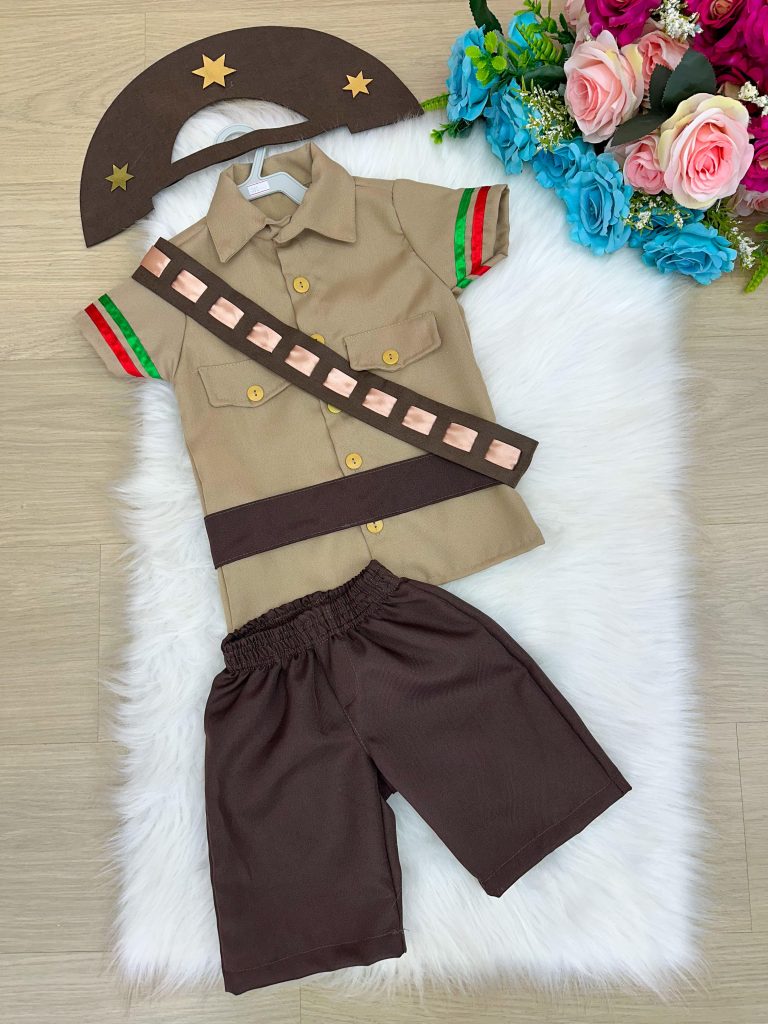 Fantasia Junino Princesa Belli Cangaceiro