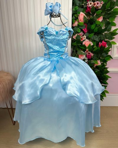 Fantasia Princesa Belli Cinderela/Alice Longa