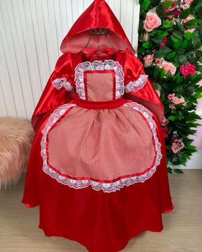 Fantasia Princesa Belli Chapeuzinho Vermelho