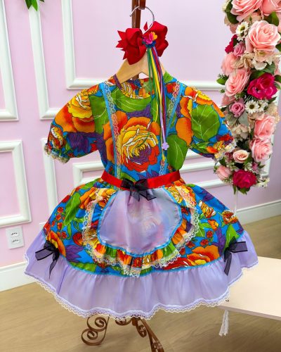 Vestido Junino Sem Short Madalena