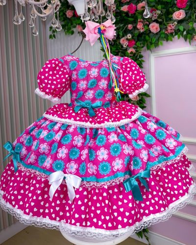 Vestido Junino Mimadine Luxo Fernanda