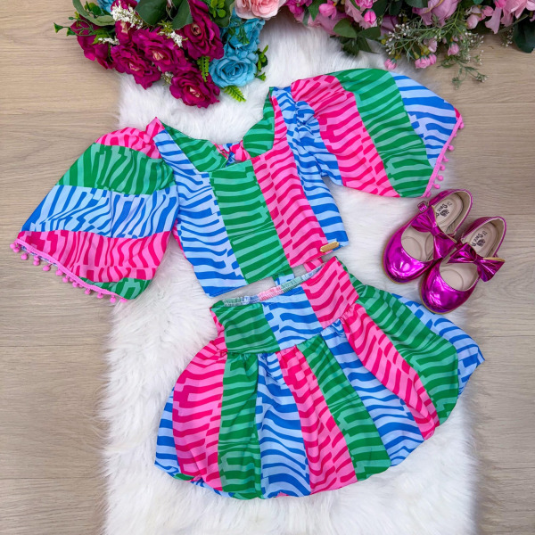 Conjunto Banana Club Alice Pink