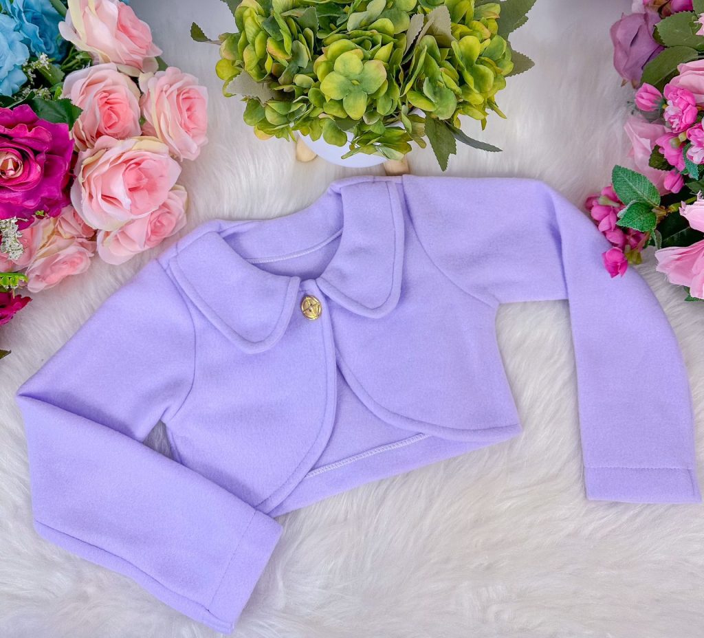 Bolero Lilás Chique