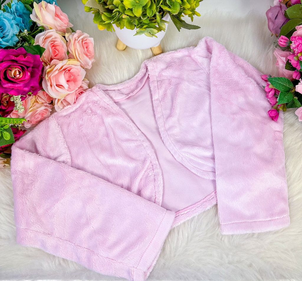 Bolero Marie Pelucia Rosa Danone