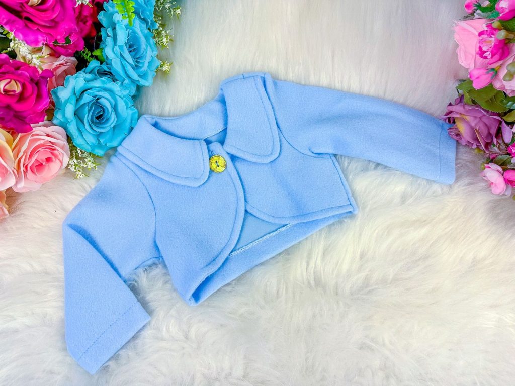Bolero Azul Bebe Chique