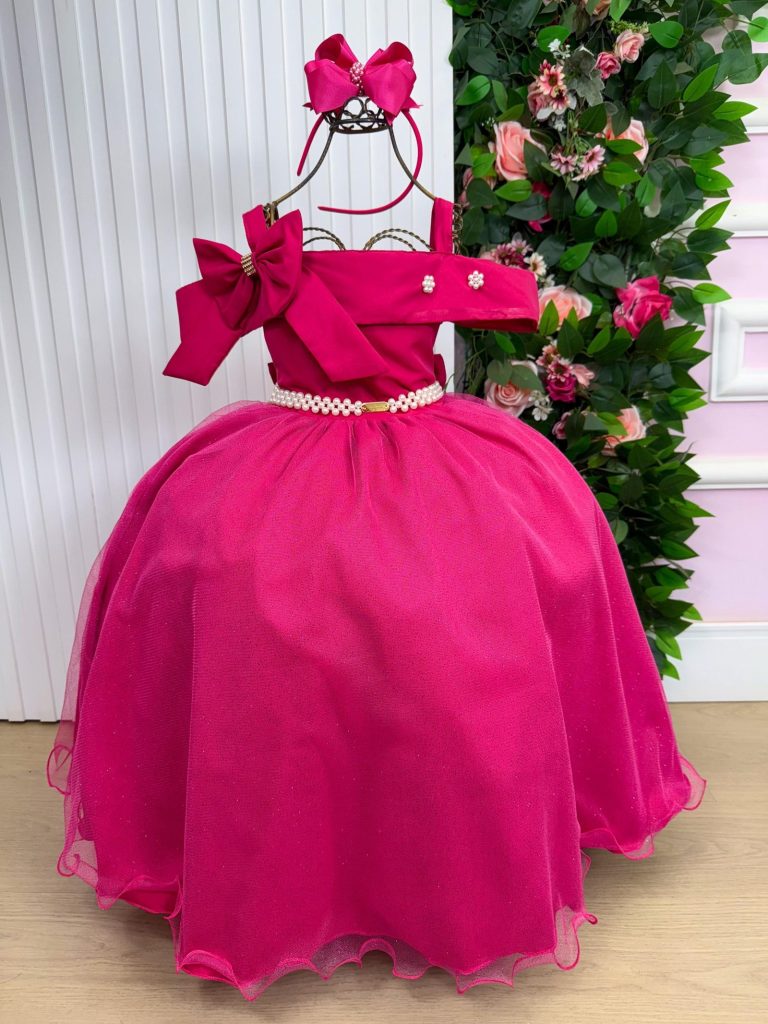 Vestido Banana Club Longo Doce Elegancia Pink