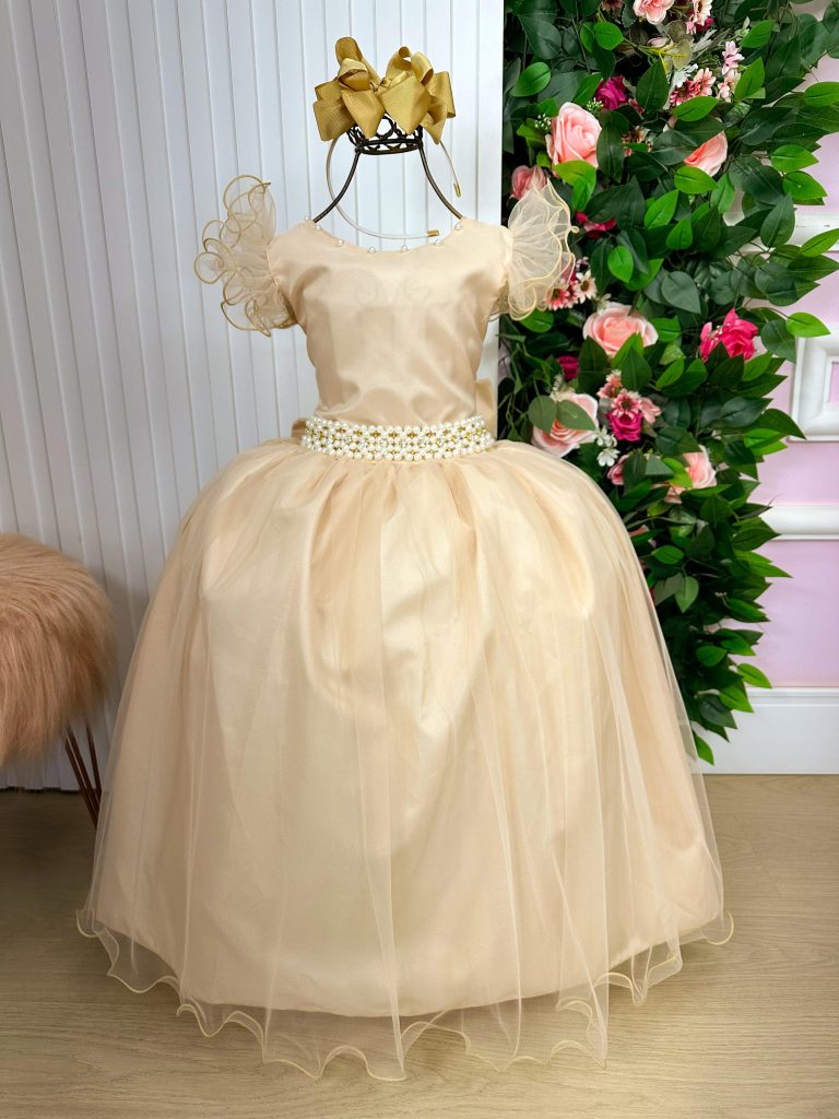 Vestido Marie Longo Amanda Dourado