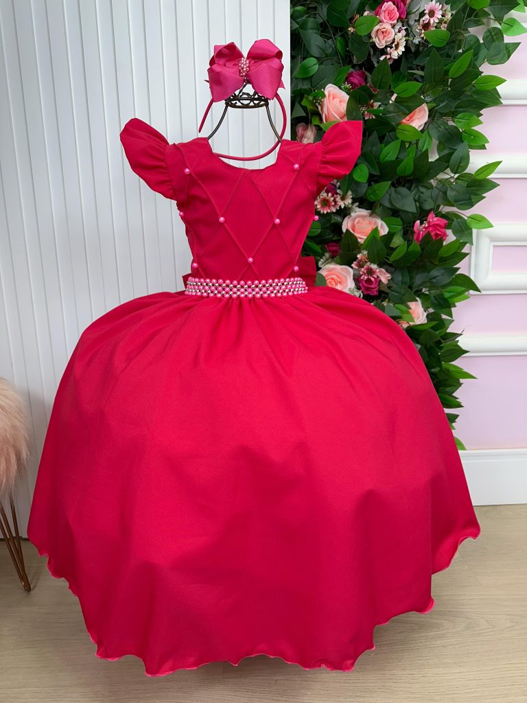 Vestido Ysa Kids Ariane Longo Pink