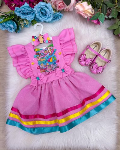 Romper/Vestido Princesa Belli Tematico Bobbie Goods