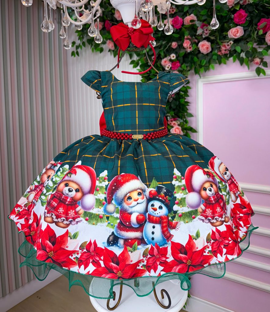 Vestido Banana Club Brilho de Neve – Natal