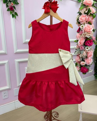 Vestido Blogueirinha Rafa Vermelho – Natal