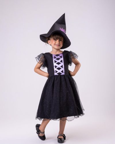 Vestido Tematicos Kids Halloween Encanto Sombrio