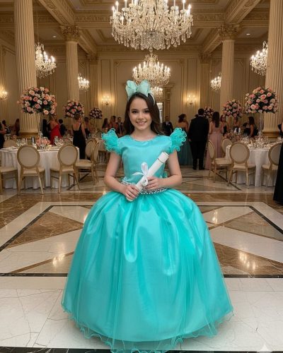 Vestido Marie Longo Amanda Verde Tiffany