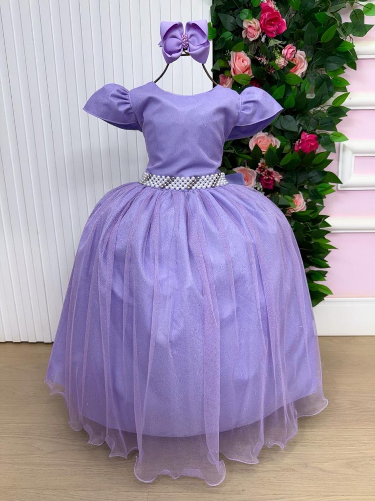 Vestido Marie Longo Heloisa Lilas