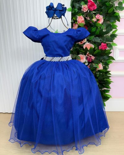Vestido Marie Longo Heloisa Azul Royal