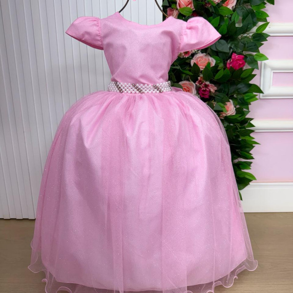 Vestido Marie Longo Heloisa Rosa Bebe