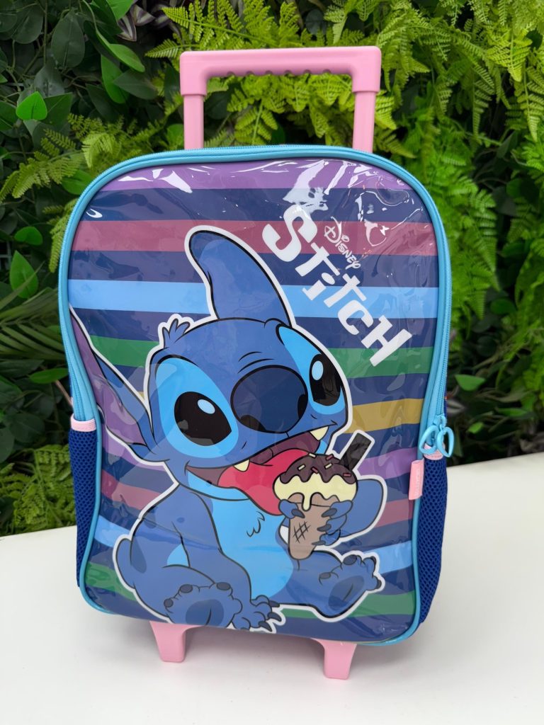 Mochila de Rodinhas Stitch