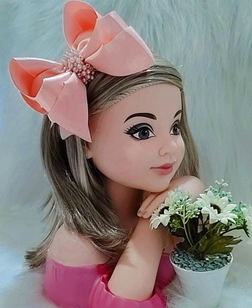 Tiara Belli Salmao Laço Miolo de Perolas