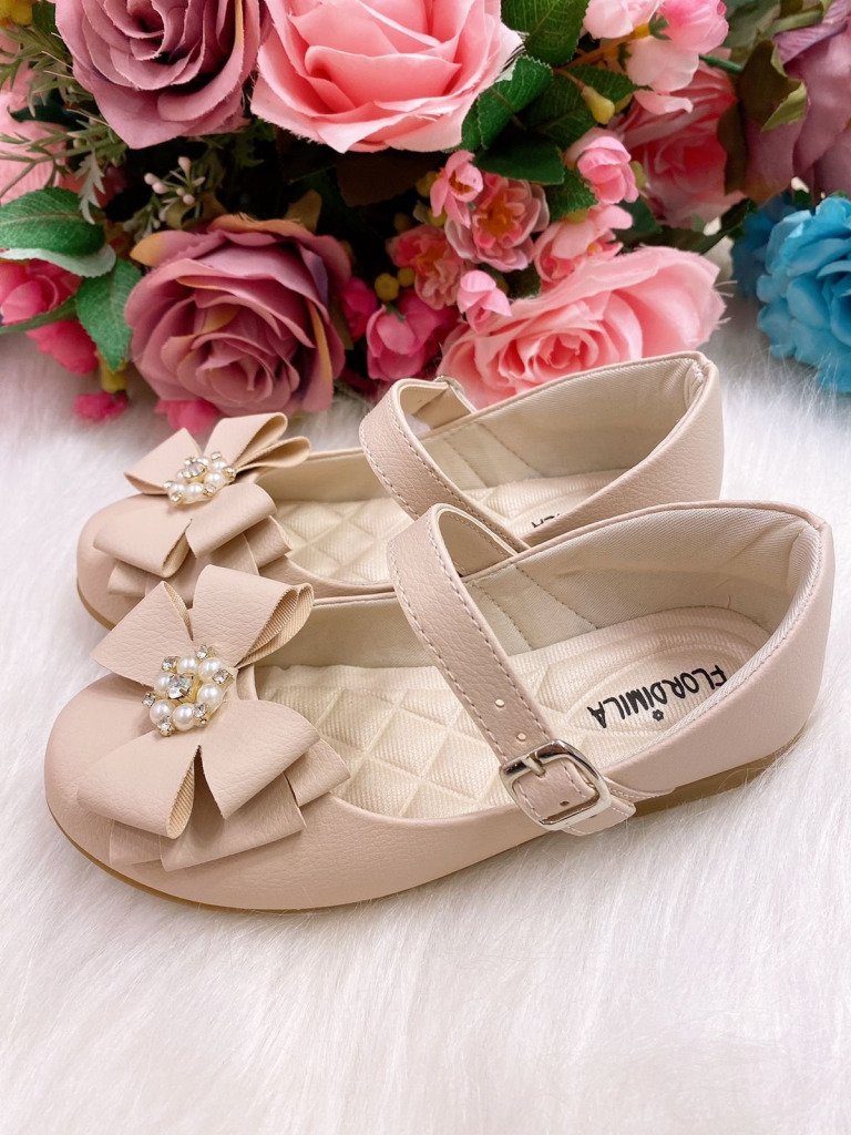 Sapatilha Flor Di Mila Marfim Fosco