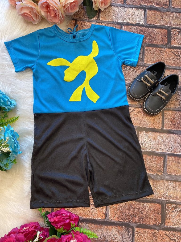 Fantasia Lucas Neto-Aventureiro Azul