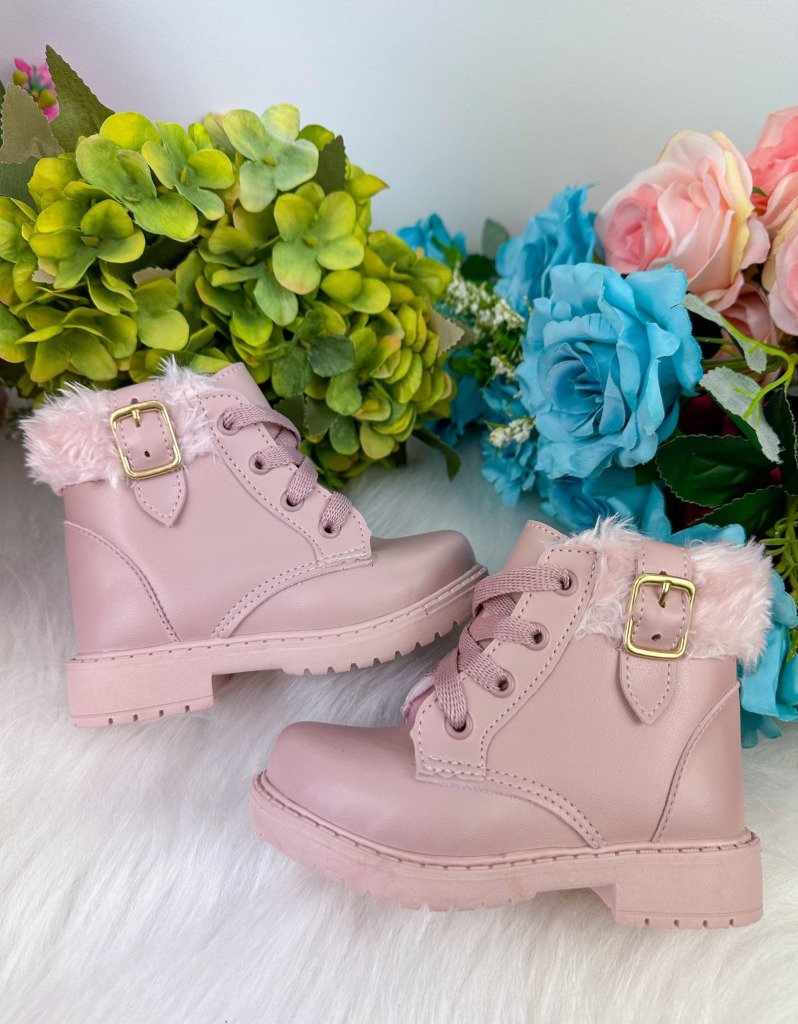 Coturno – Bota Doce Pe Lili Nude – Rose