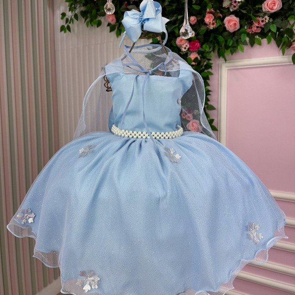 Vestido Tematico Frozen